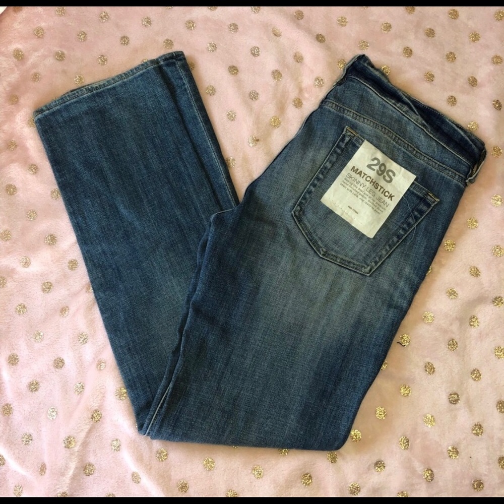 NWT J Crew matchstick Jeans 29S